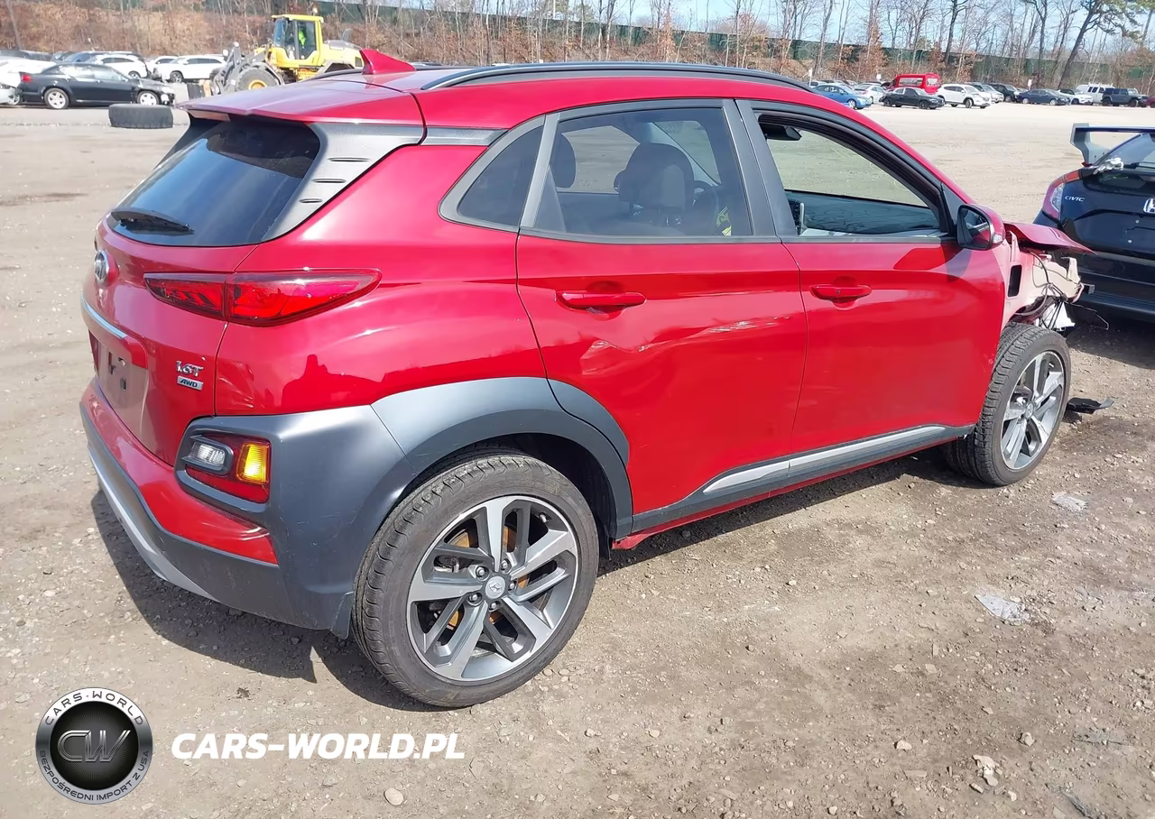 2021 Hyundai Kona Limited VIN:KM8K3CA55MU696280 - 4