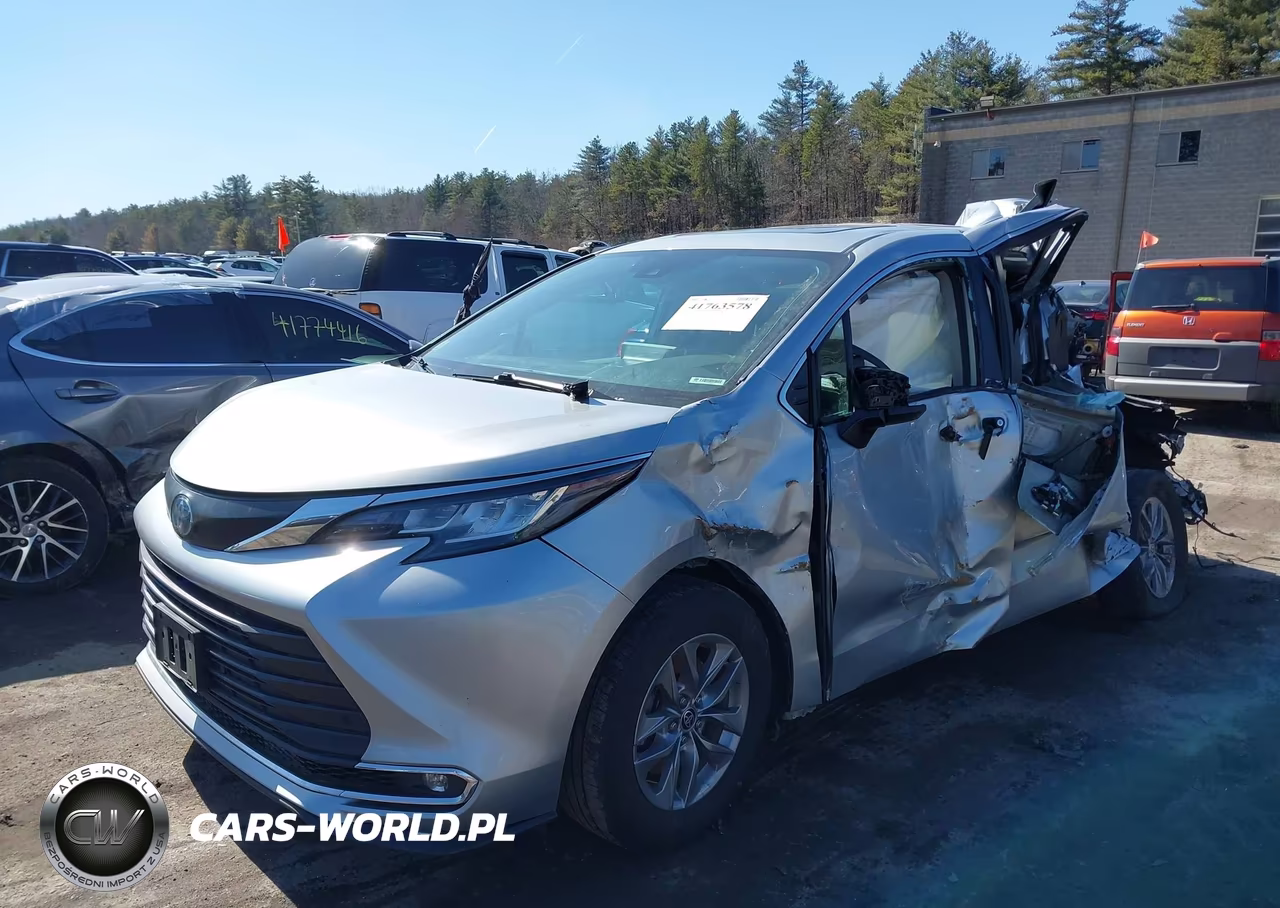 2022 Toyota Sienna Xle VIN:5TDYRKEC6NS085597 - 2