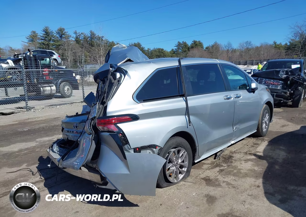 2022 Toyota Sienna Xle VIN:5TDYRKEC6NS085597 - 4