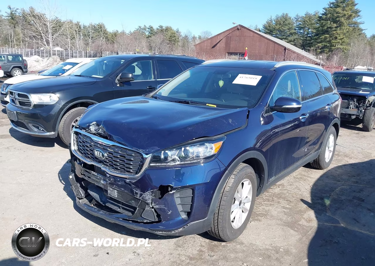 2020 Kia Sorento 2.4L Lx VIN:5XYPGDA34LG647333 - 2