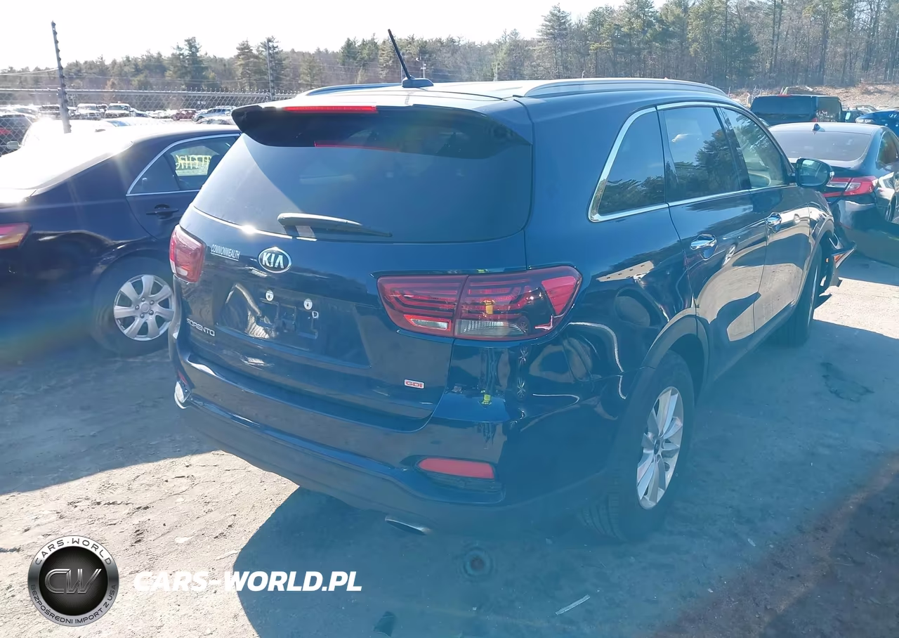 2020 Kia Sorento 2.4L Lx VIN:5XYPGDA34LG647333 - 4