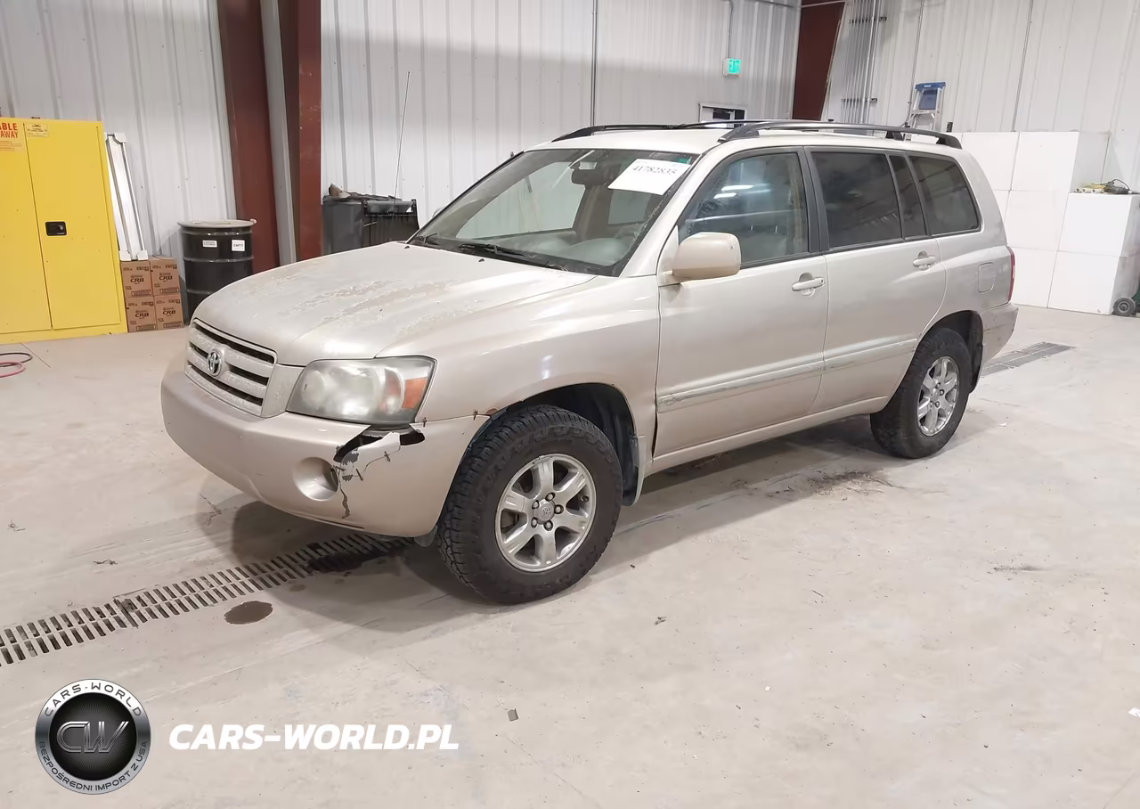 2007 Toyota Highlander V6 VIN:JTEEP21A570207672 - 2