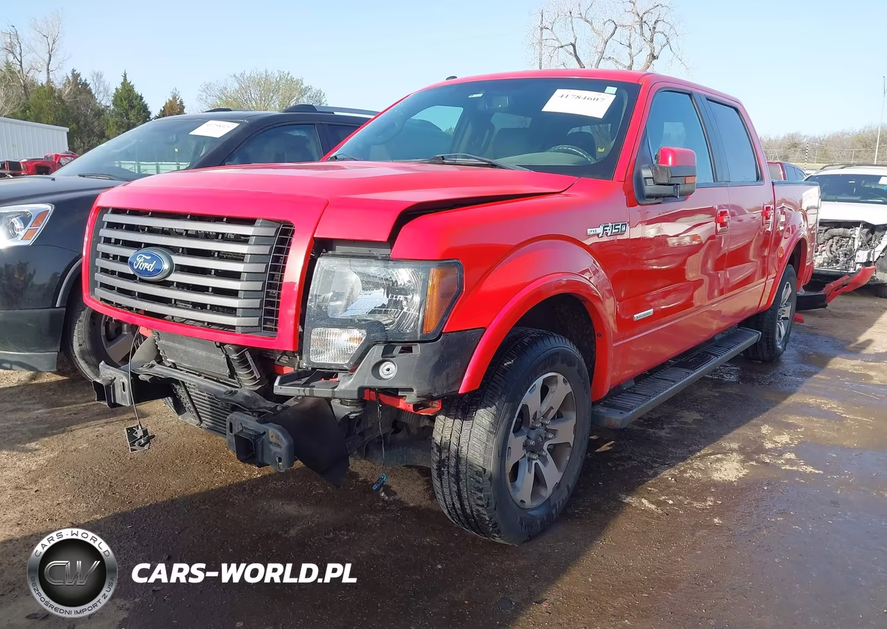 2012 Ford F-150 Fx2 VIN:1FTFW1CT9CKD99584 - 2