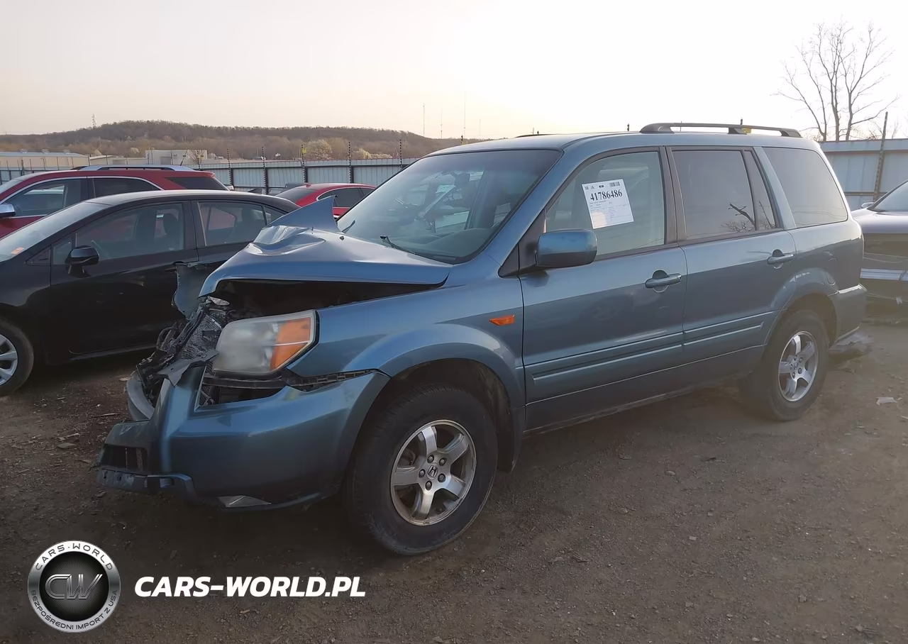 2006 Honda Pilot Ex VIN:5FNYF28476B006425 - 2