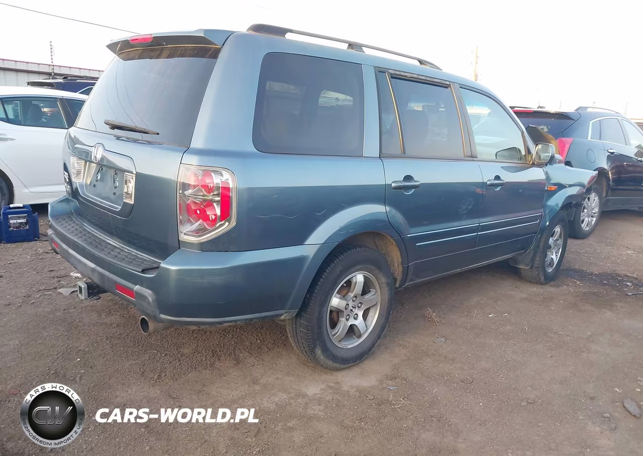 2006 Honda Pilot Ex VIN:5FNYF28476B006425 - 4