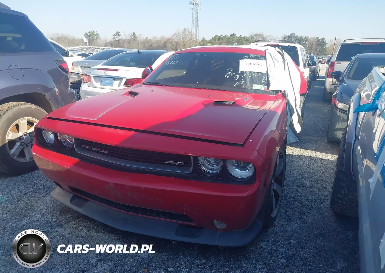 2012 Dodge Challenger Srt8 392 VIN:2C3CDYCJ3CH117922 - 2