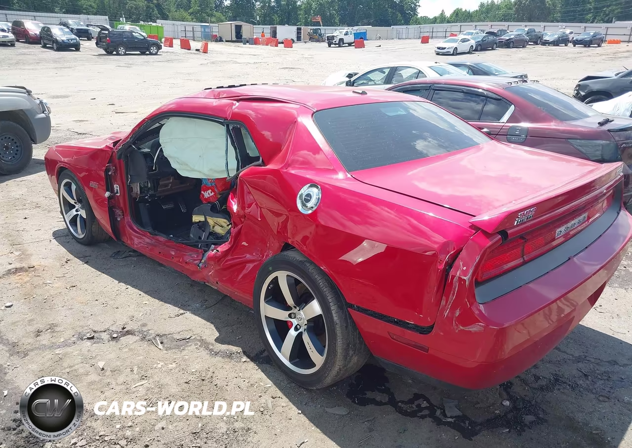 2012 Dodge Challenger Srt8 392 VIN:2C3CDYCJ3CH117922 - 3