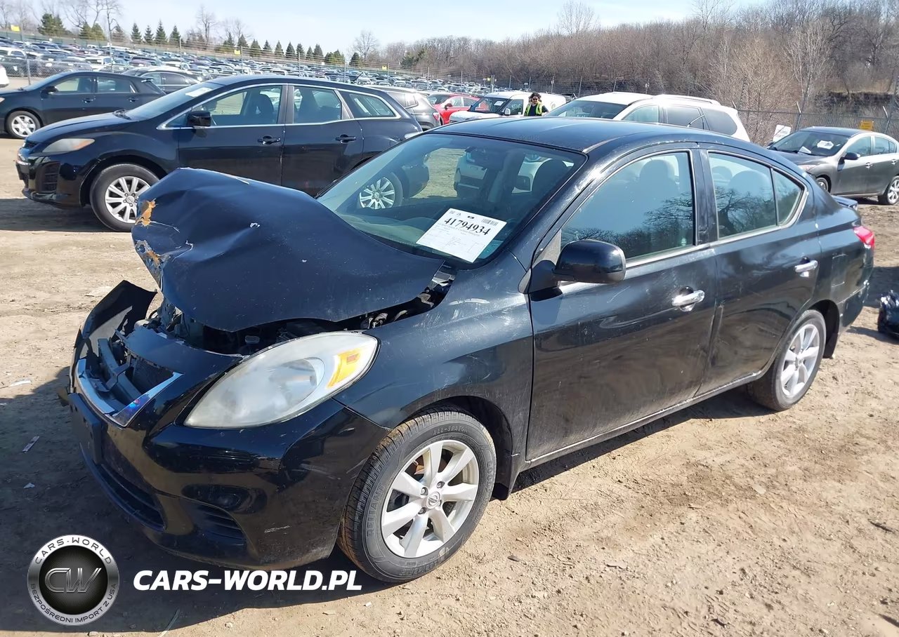 2014 Nissan Versa 1.6 Sv VIN:3N1CN7AP0EL827884 - 2