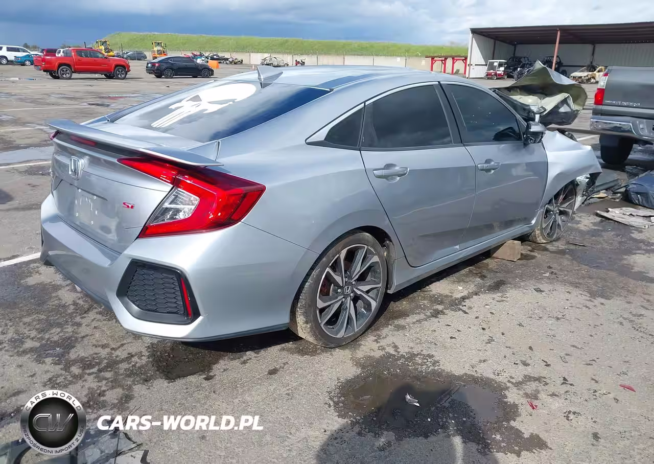 2018 Honda Civic Si VIN:2HGFC1E54JH703496 - 4