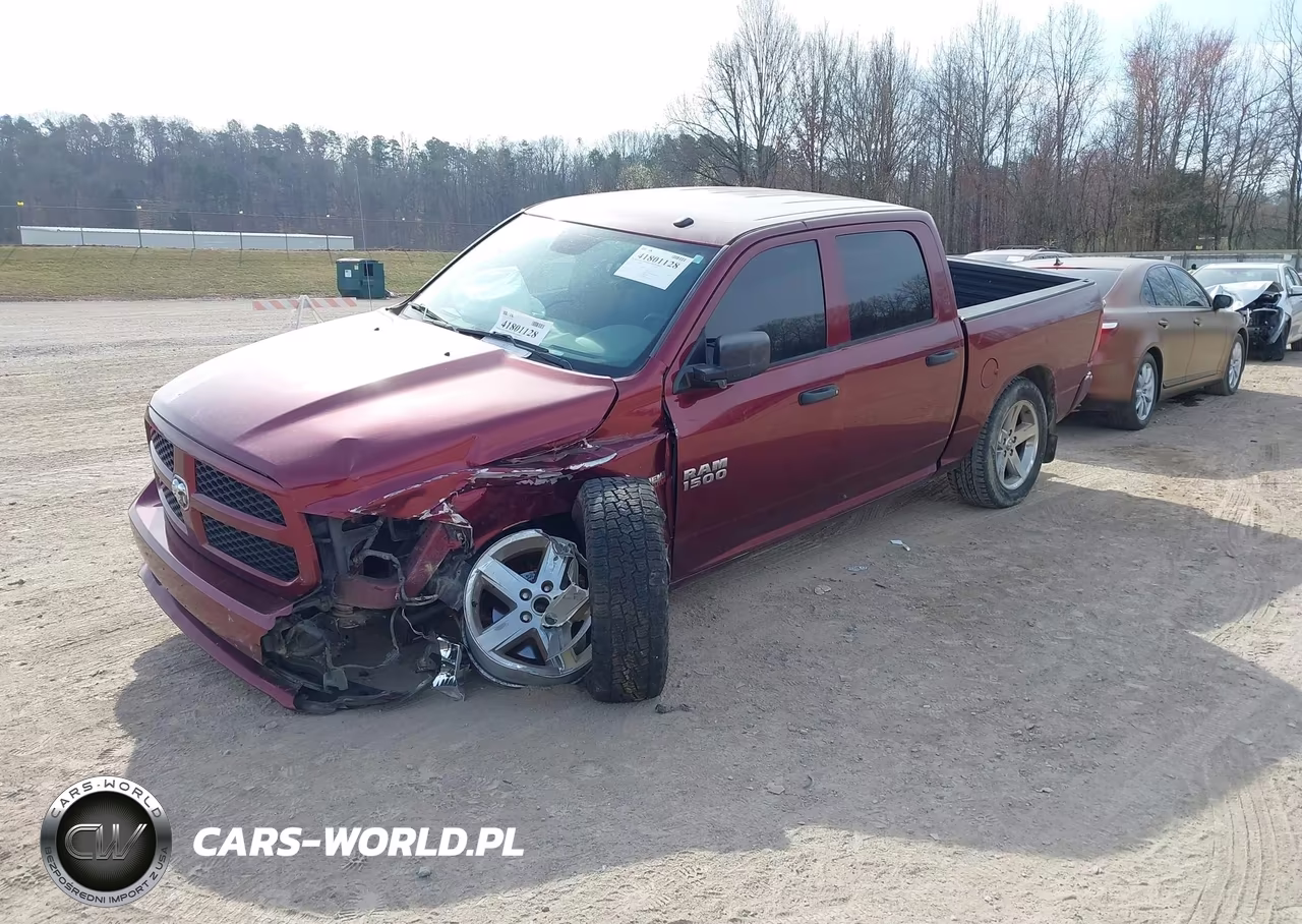2017 Ram 1500 Express 4X4 5'7 Box VIN:3C6RR7KT9HG523626 - 2