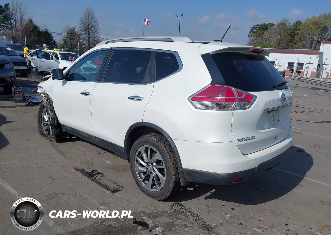 2014 Nissan Rogue Sl VIN:5N1AT2MV2EC775432 - 3