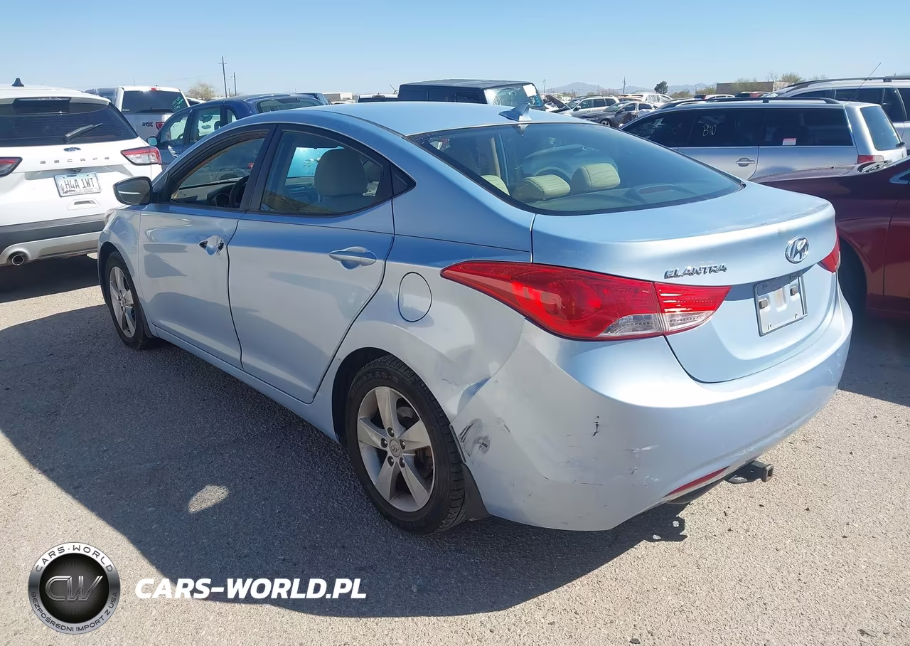 2012 Hyundai Elantra Gls (Ulsan Plant) VIN:KMHDH4AE6CU413609 - 3