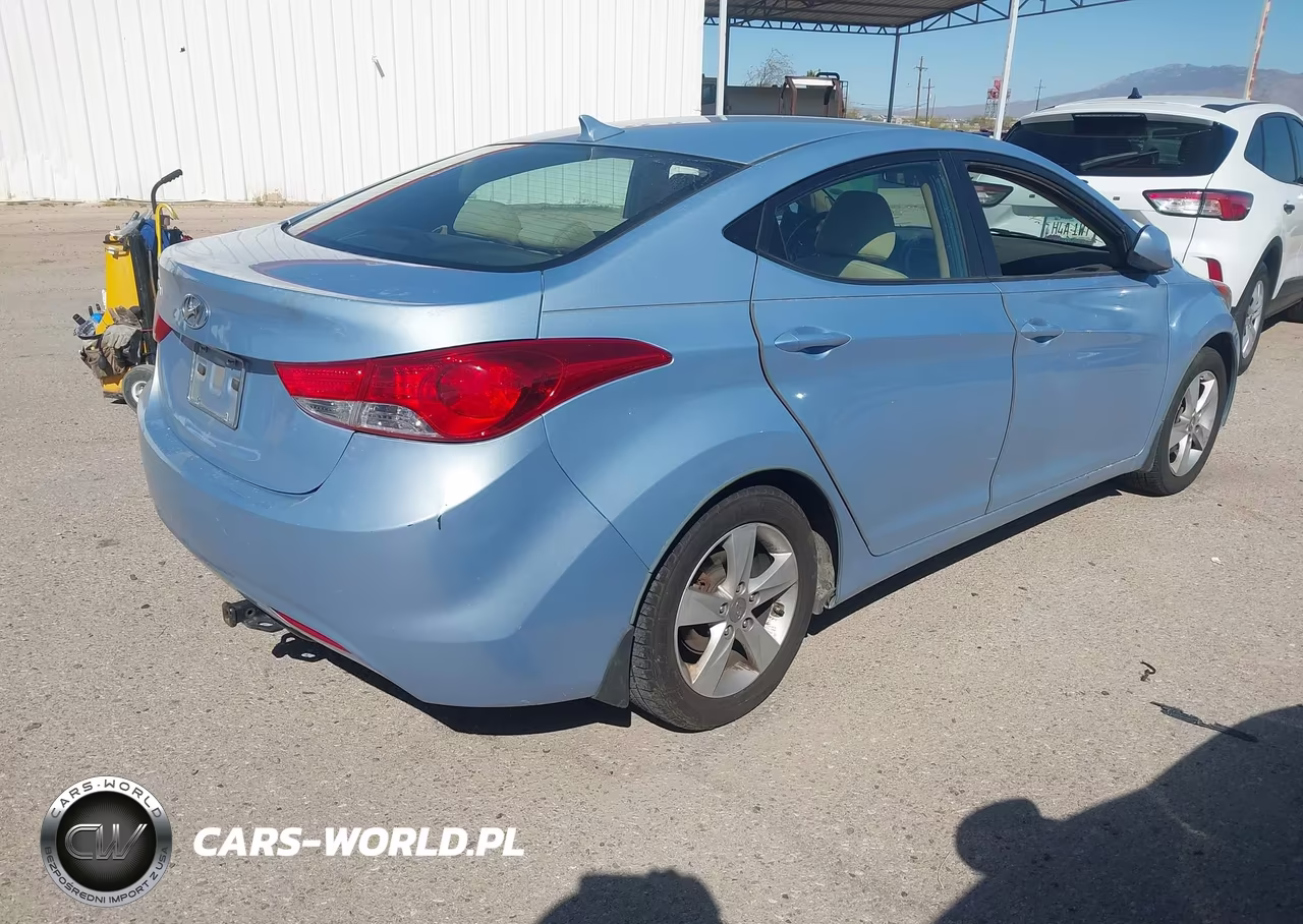 2012 Hyundai Elantra Gls (Ulsan Plant) VIN:KMHDH4AE6CU413609 - 4