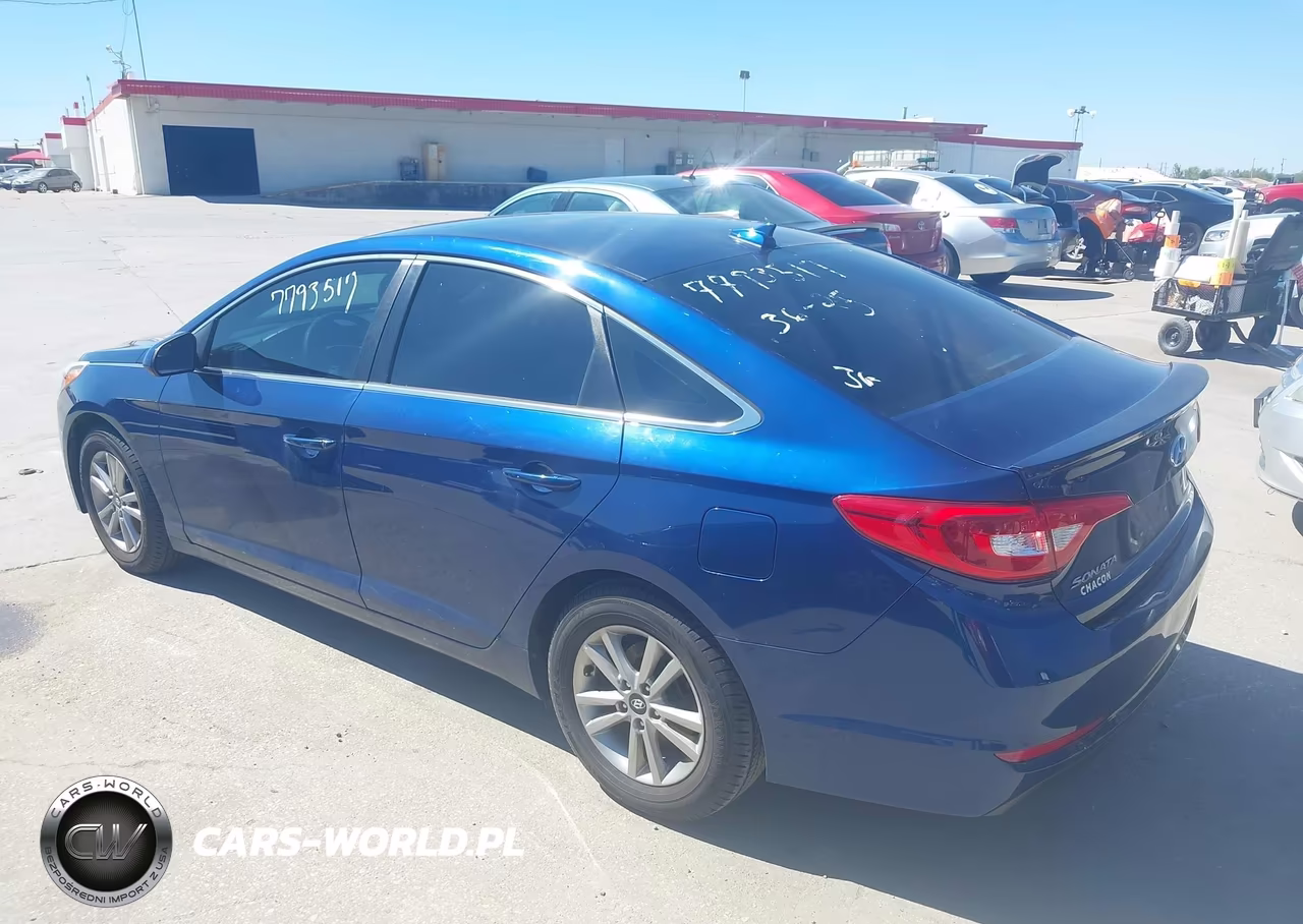 2017 Hyundai Sonata VIN:5NPE24AF7HH493040 - 3