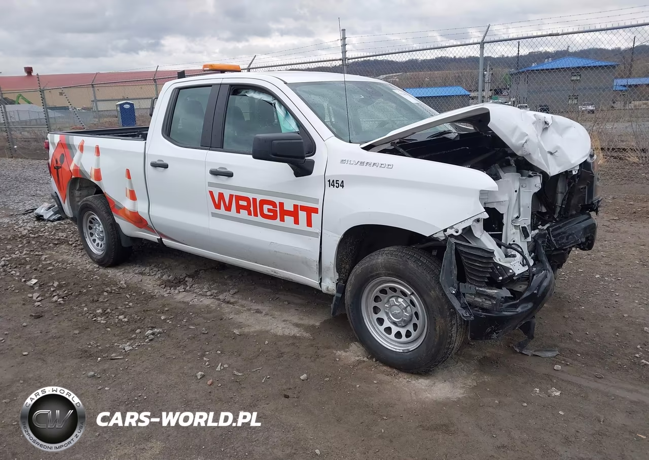 2023 Chevrolet Silverado 1500 2Wd Double Cab Standard Bed Wt – zdjęcie 1 z 16