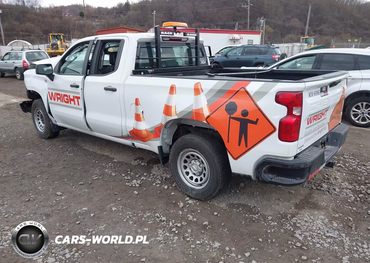 2023 Chevrolet Silverado 1500 2Wd Double Cab Standard Bed Wt VIN:1GCRAAEK2PZ120165 - 3
