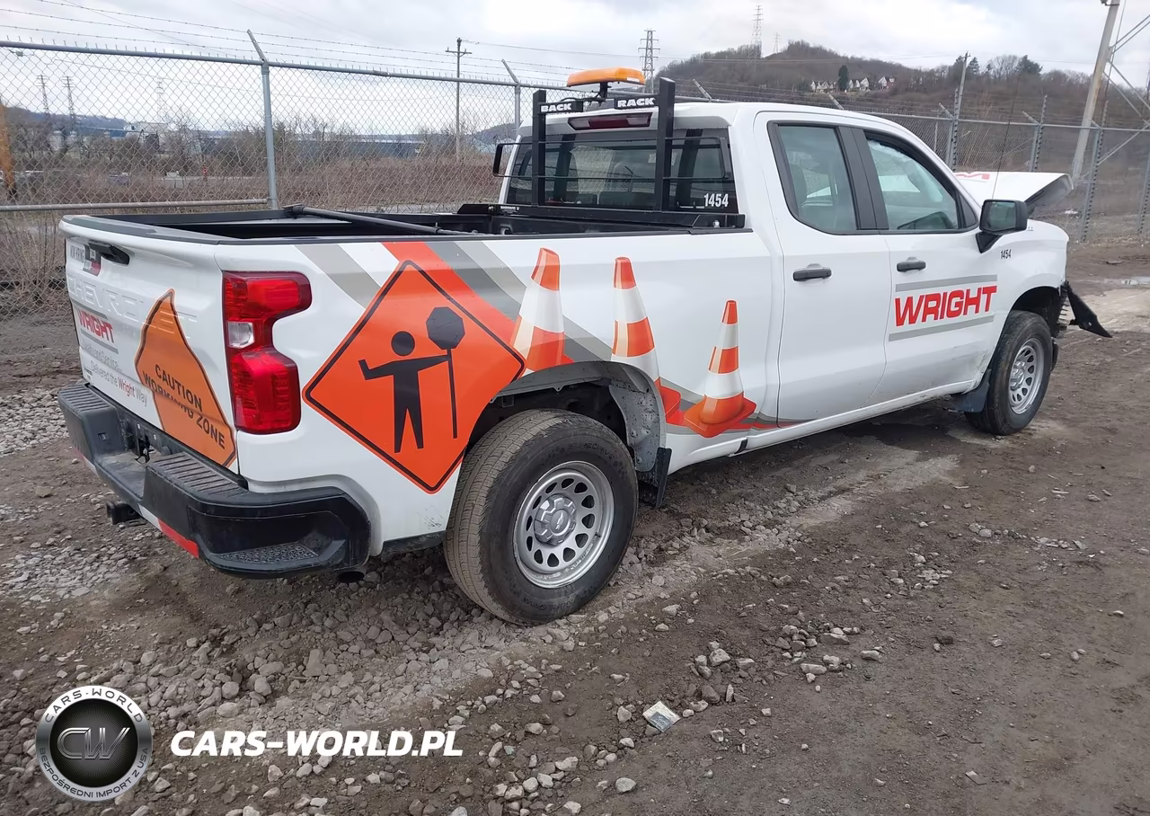 2023 Chevrolet Silverado 1500 2Wd Double Cab Standard Bed Wt VIN:1GCRAAEK2PZ120165 - 4