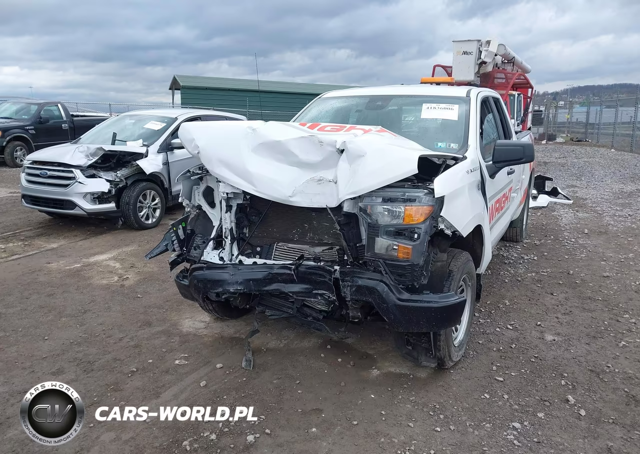 2023 Chevrolet Silverado 1500 2Wd Double Cab Standard Bed Wt VIN:1GCRAAEK2PZ120165 - 6