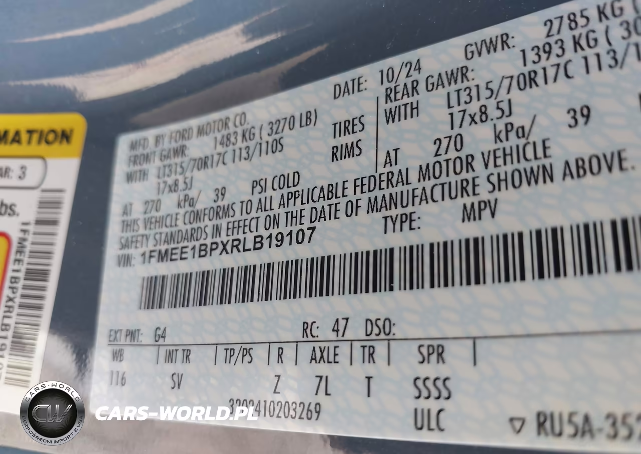 2024 Ford Bronco Black Diamond VIN:1FMEE1BPXRLB19107 - 9