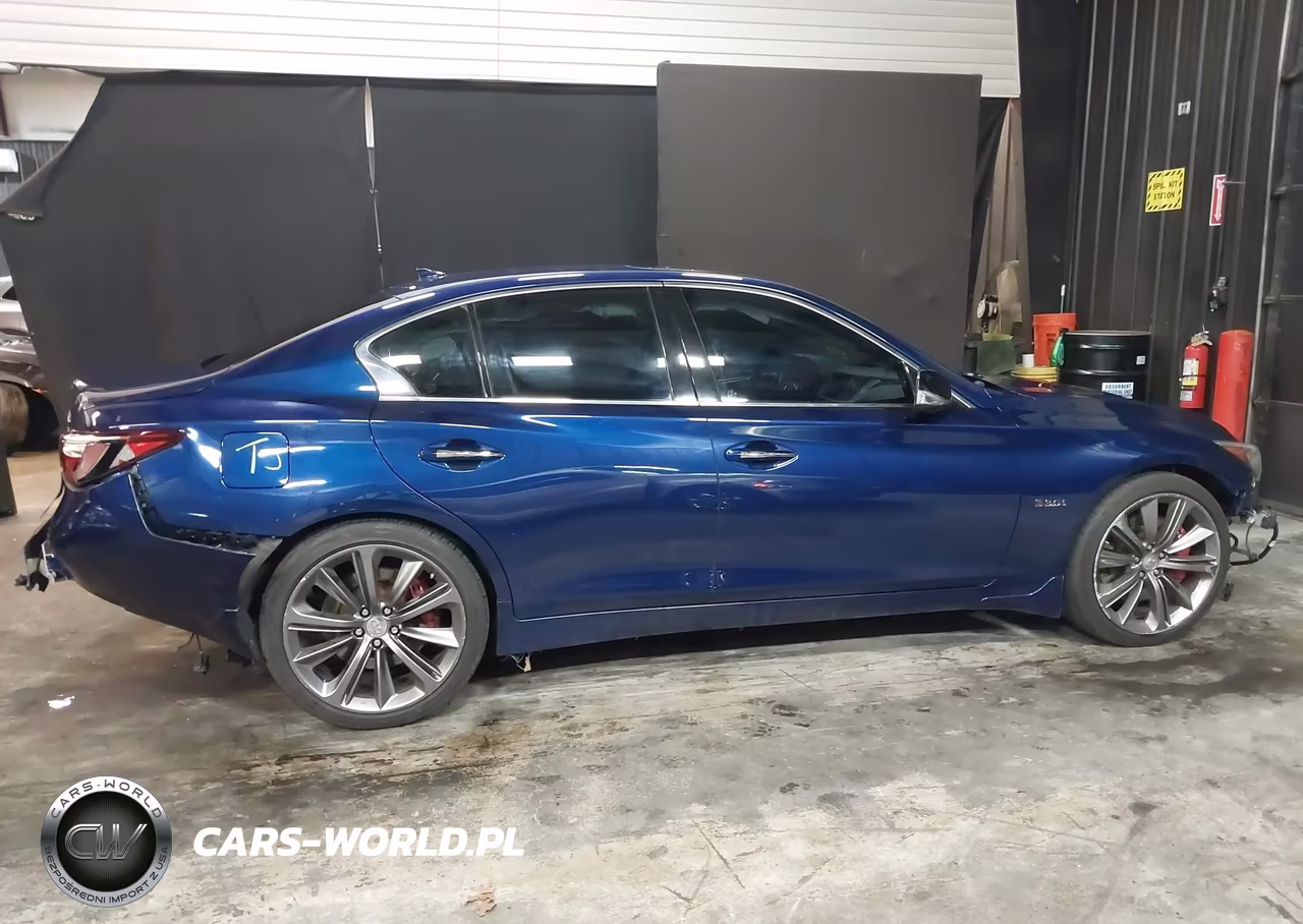 2019 Infiniti Q50 3.0T Red Sport 400 VIN:JN1FV7AR0KM830378 - 14
