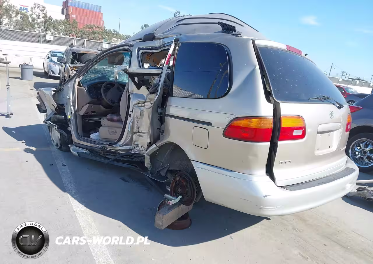 2000 Toyota Sienna Xle VIN:4T3ZF13CXYU318510 - 3