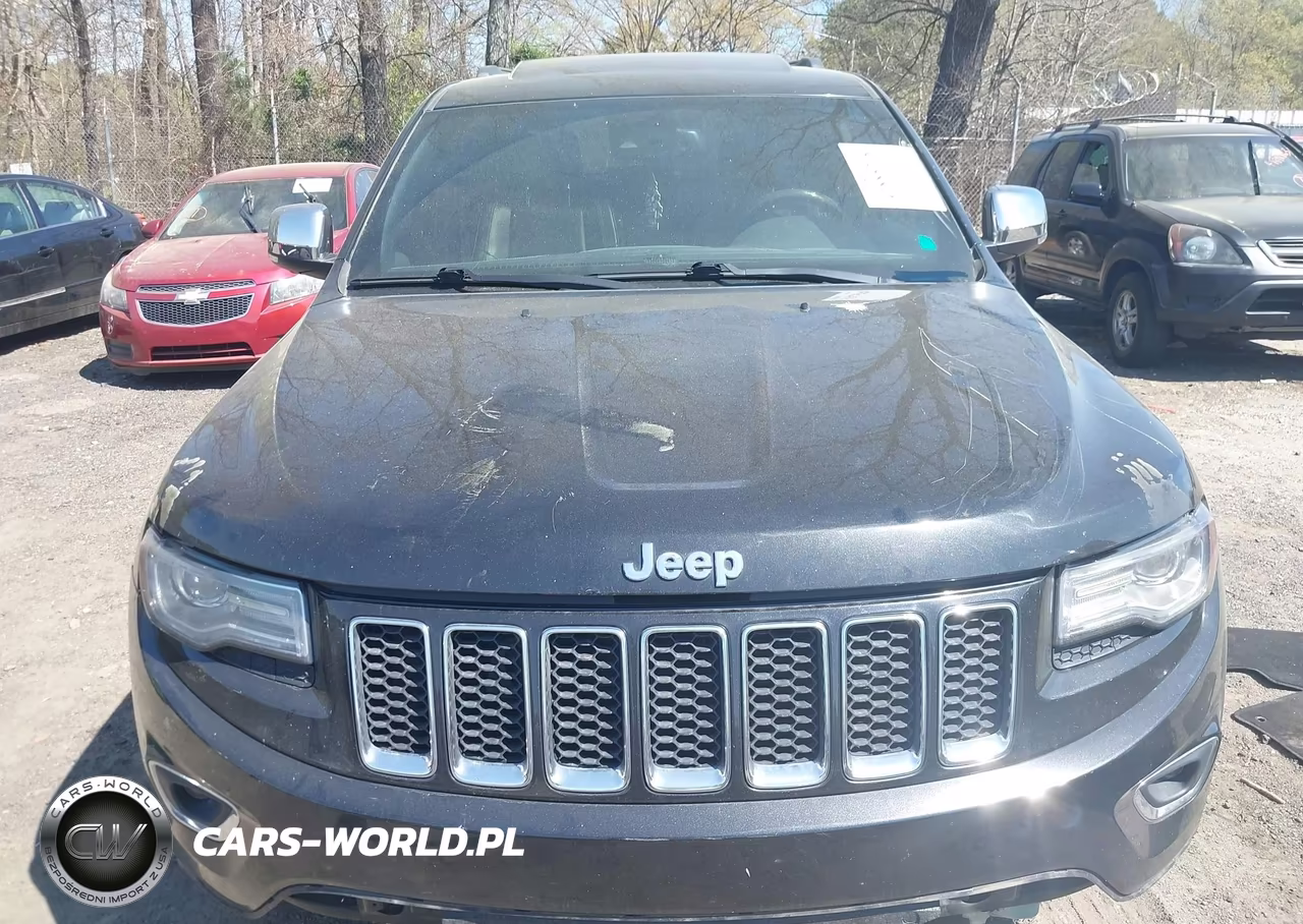 2014 Jeep Grand Cherokee Overland VIN:1C4RJFCT9EC337642 - 12