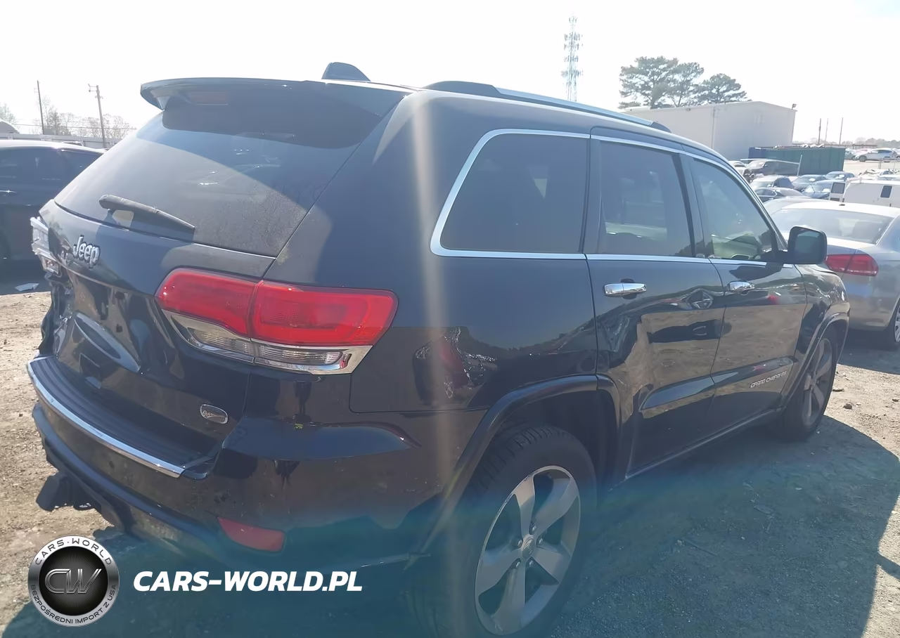 2014 Jeep Grand Cherokee Overland VIN:1C4RJFCT9EC337642 - 4
