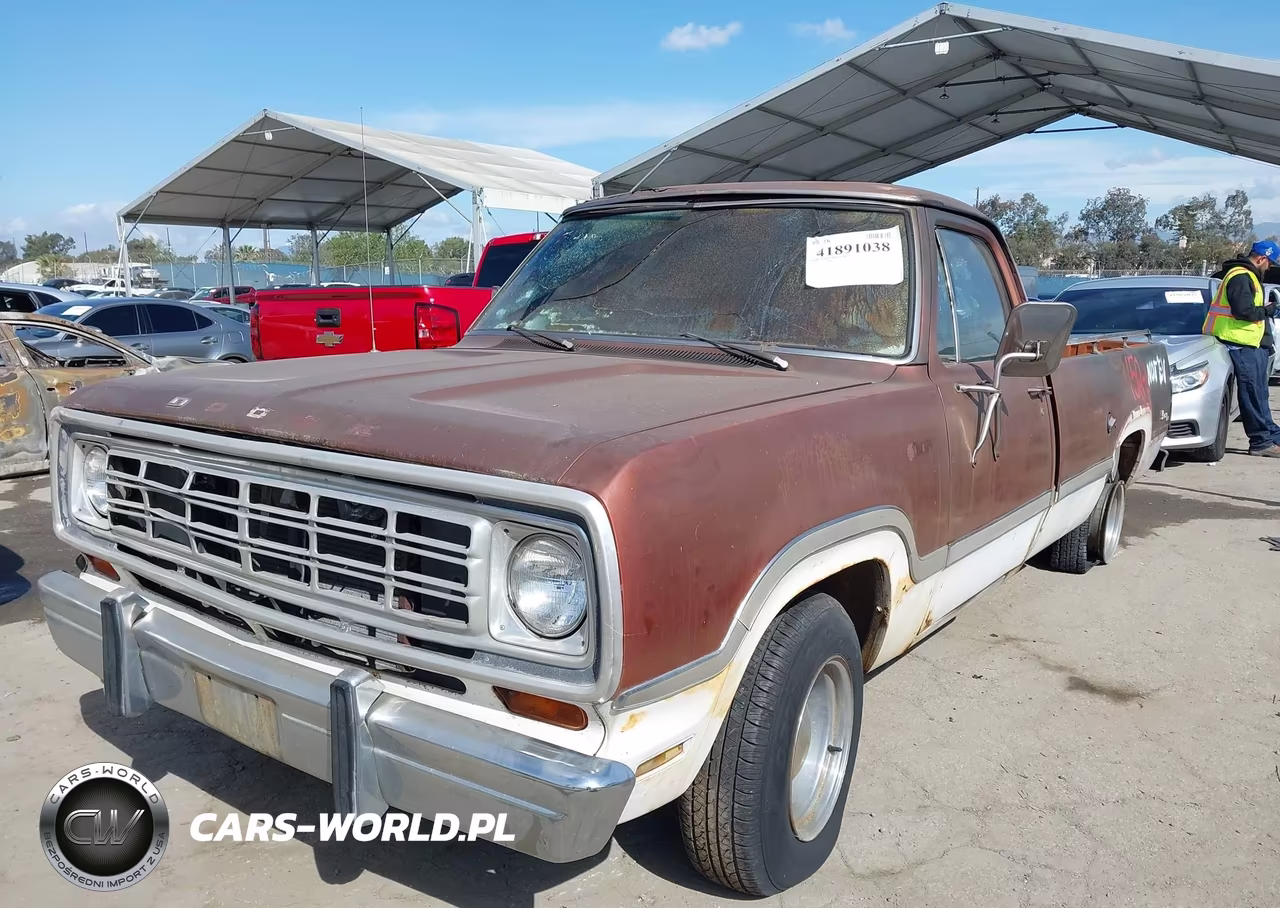 1974 Dodge D100 VIN:0000D14AE4S141859 - 2