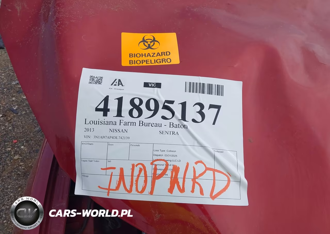 2013 Nissan Sentra Sv VIN:3N1AB7AP4DL742139 - 7