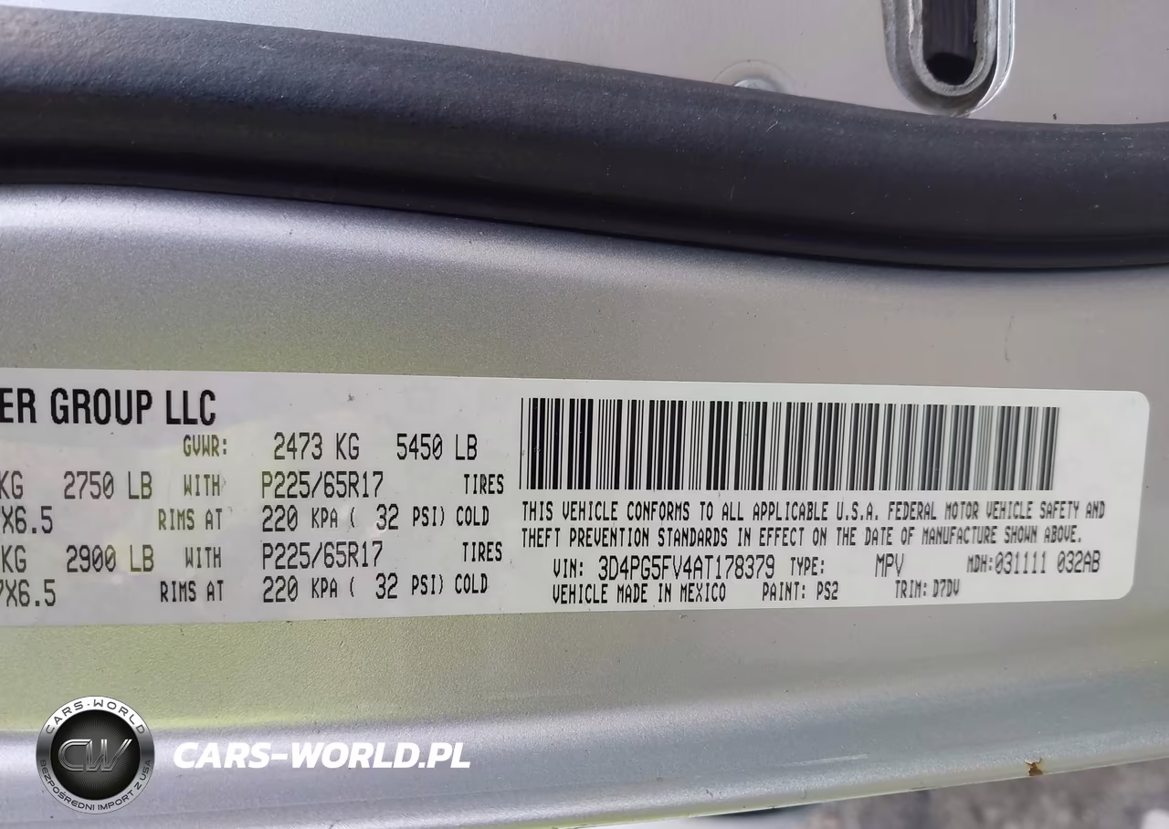 2010 Dodge Journey Sxt VIN:3D4PG5FV4AT178379 - 9