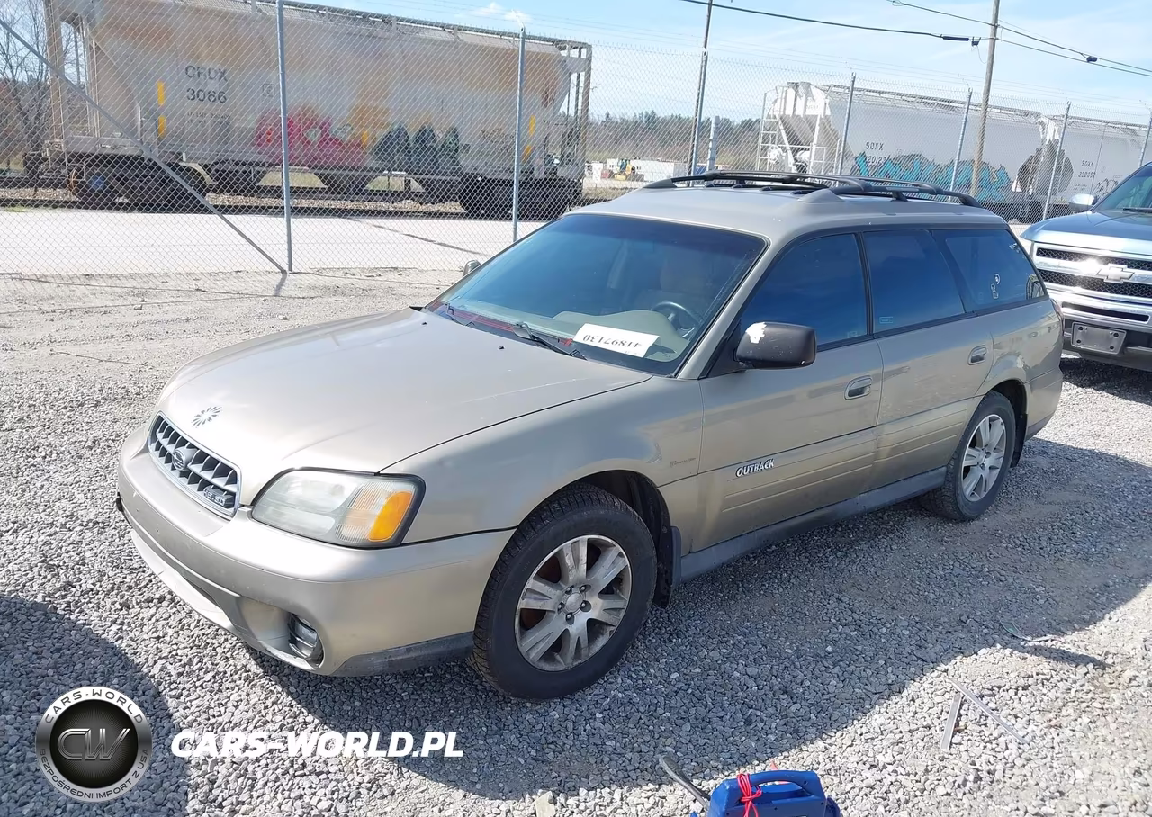 2004 Subaru Outback H6-3.0 W-35Th Anniversary Edition VIN:4S3BH815047638014 - 2