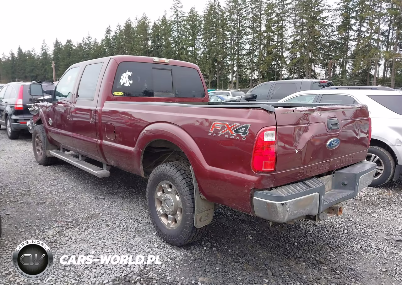 2012 Ford F-350 Lariat VIN:1FT8W3BT2CEC20094 - 3