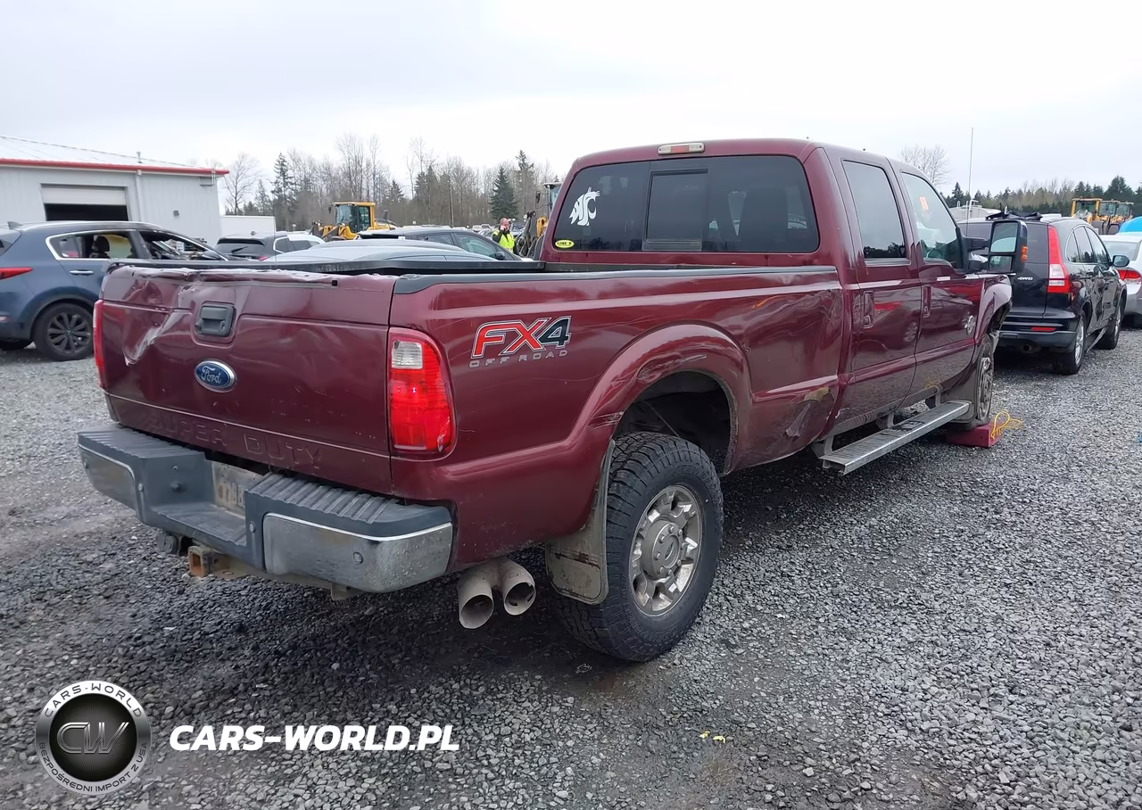 2012 Ford F-350 Lariat VIN:1FT8W3BT2CEC20094 - 4