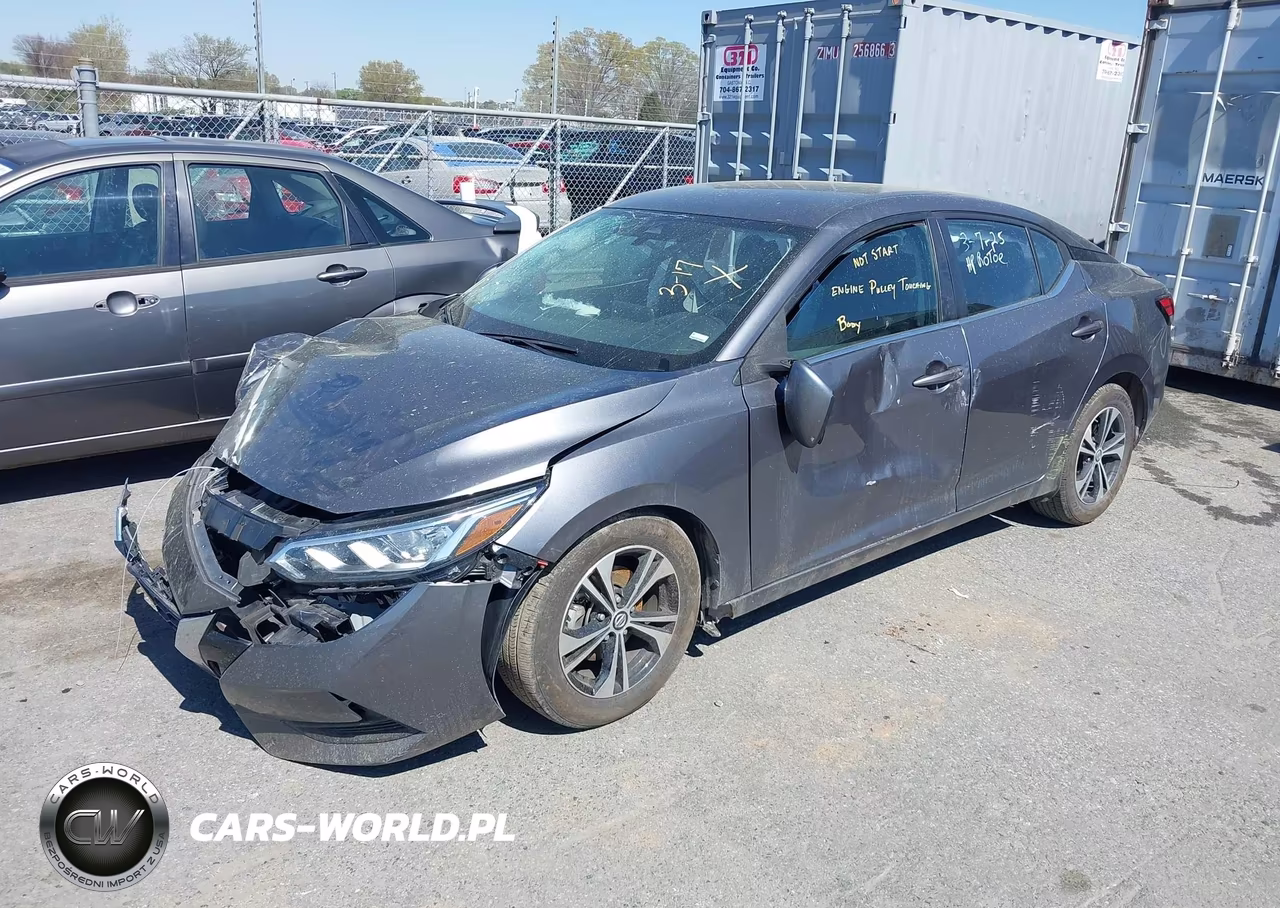 2022 Nissan Sentra Sv Xtronic Cvt VIN:3N1AB8CV6NY241064 - 2