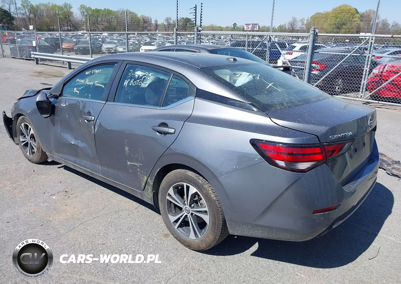 2022 Nissan Sentra Sv Xtronic Cvt VIN:3N1AB8CV6NY241064 - 3
