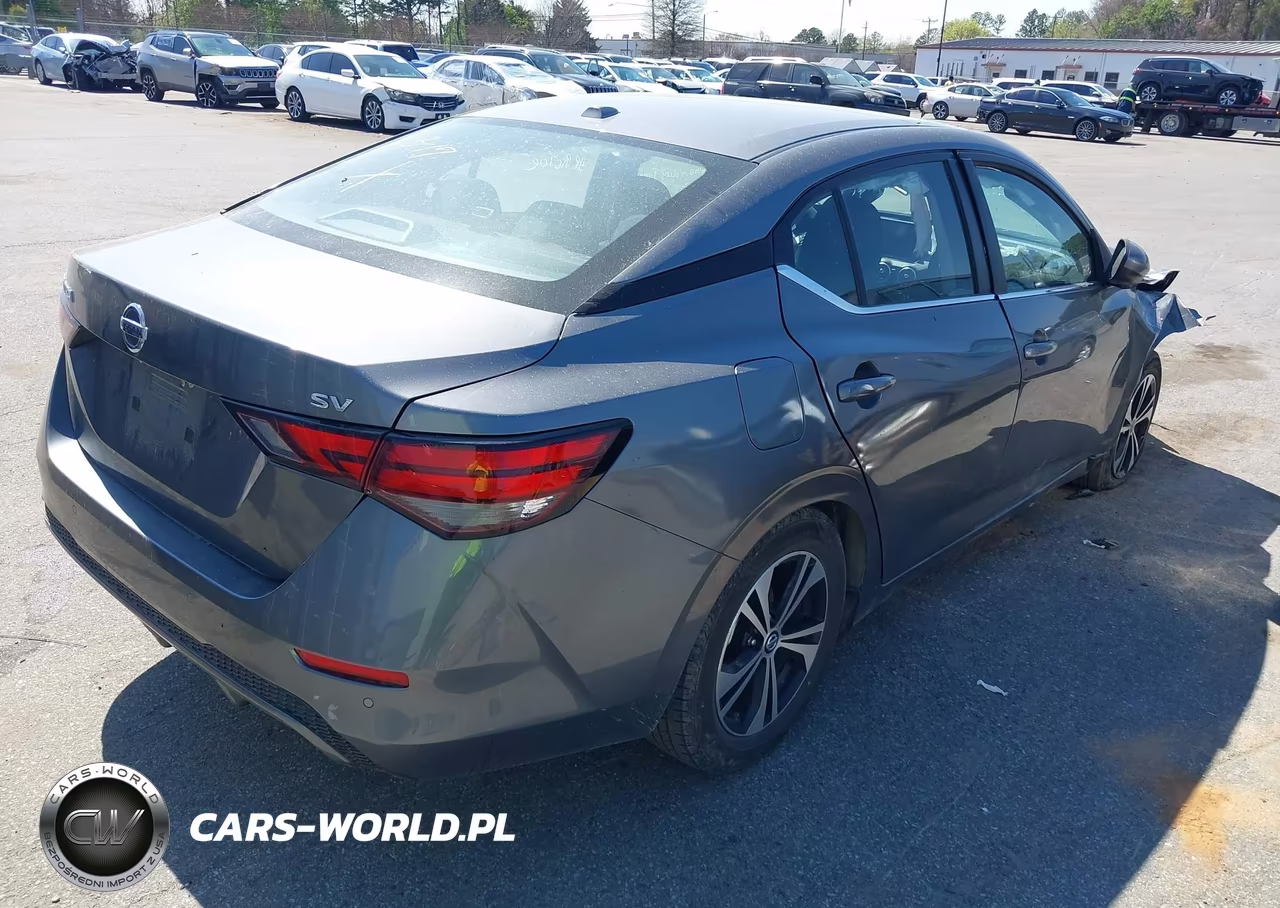 2022 Nissan Sentra Sv Xtronic Cvt VIN:3N1AB8CV6NY241064 - 4