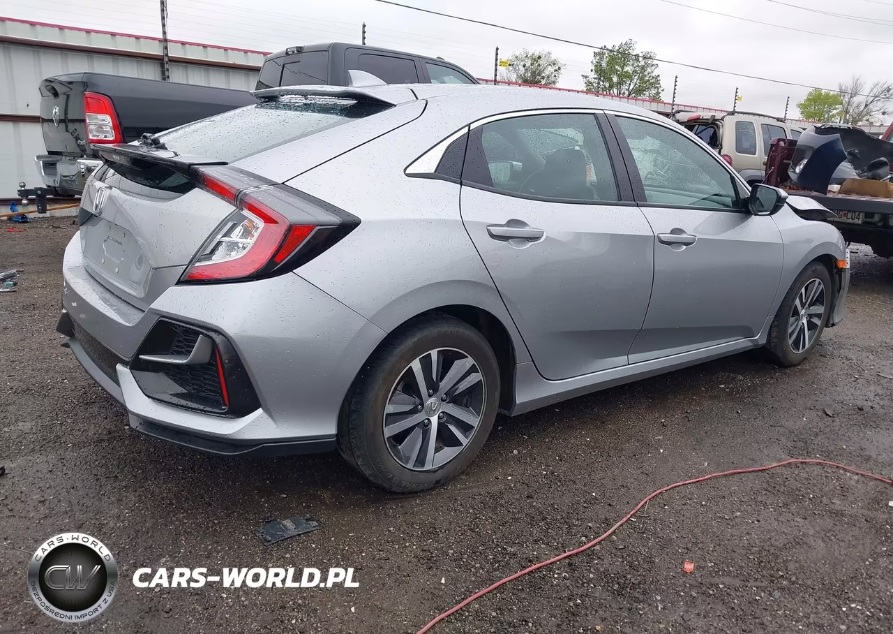 2020 Honda Civic Lx VIN:SHHFK7H38LU409783 - 4