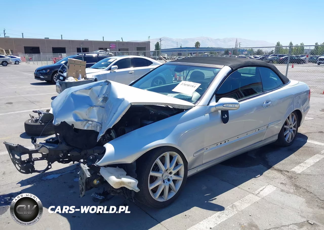 2007 Mercedes-Benz Clk 350 VIN:WDBTK56F57T080788 - 2