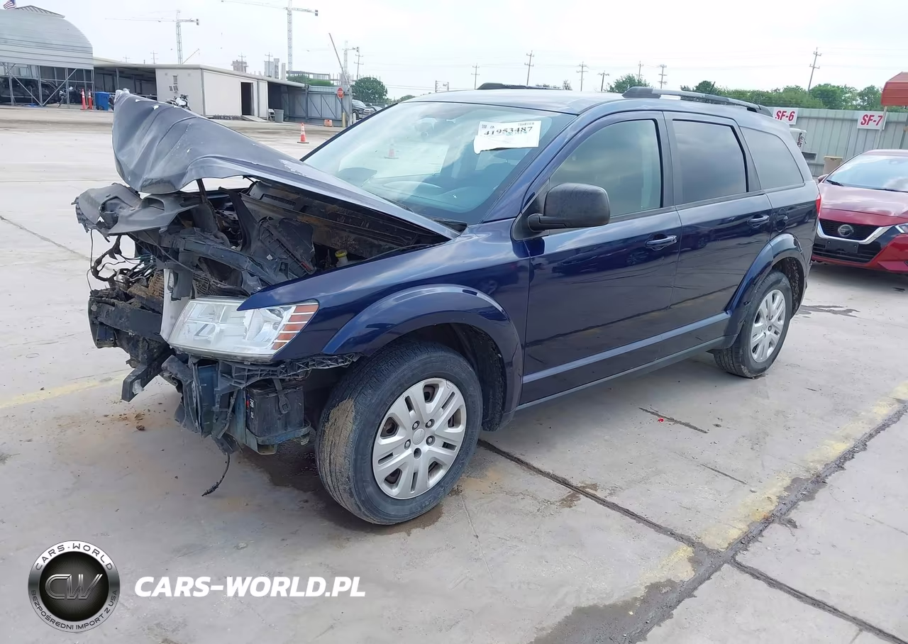 2017 Dodge Journey Se VIN:3C4PDCAB5HT627103 - 2