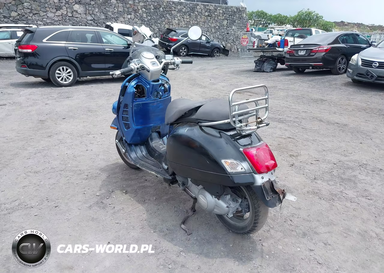 2016 Vespa Gts 300 Super VIN:ZAPM459L6G5300461 - 3
