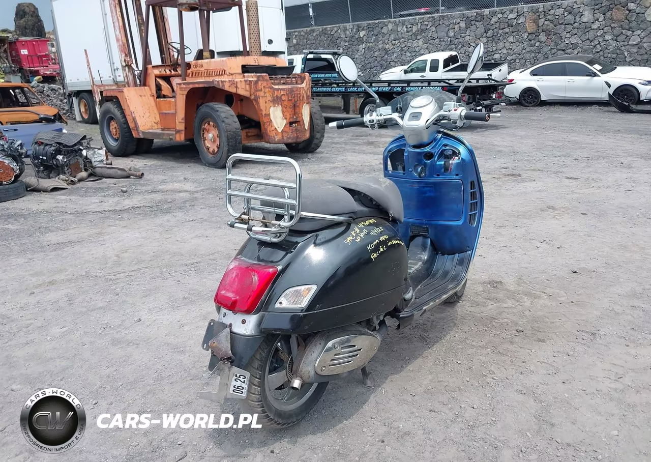 2016 Vespa Gts 300 Super VIN:ZAPM459L6G5300461 - 4