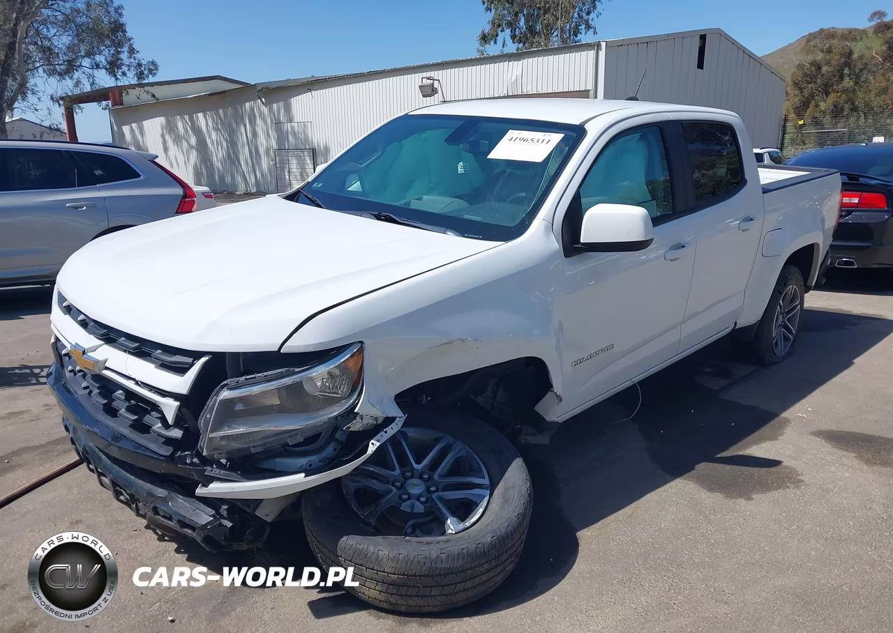 2021 Chevrolet Colorado 2Wd Short Box Wt VIN:1GCGSBEA4M1296212 - 2