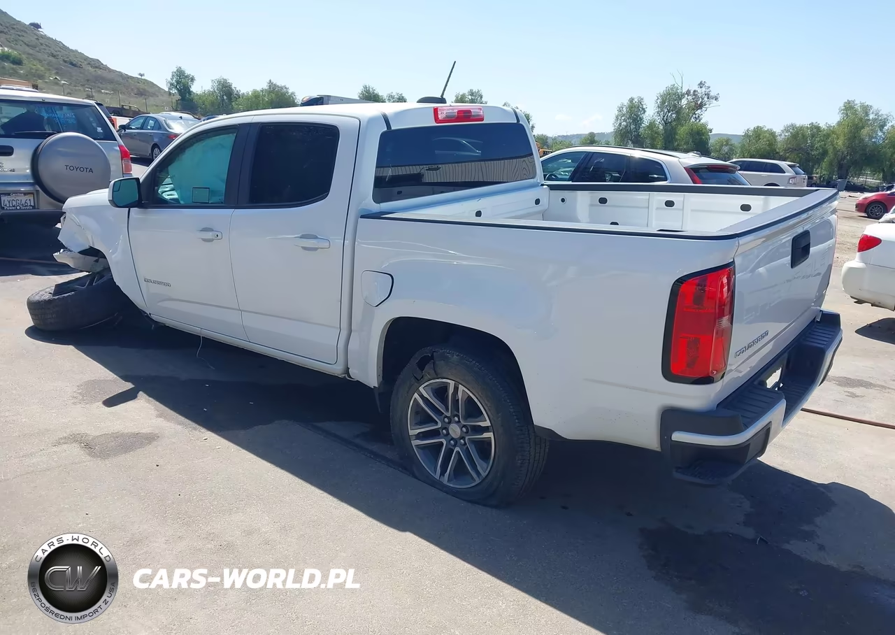 2021 Chevrolet Colorado 2Wd Short Box Wt VIN:1GCGSBEA4M1296212 - 3