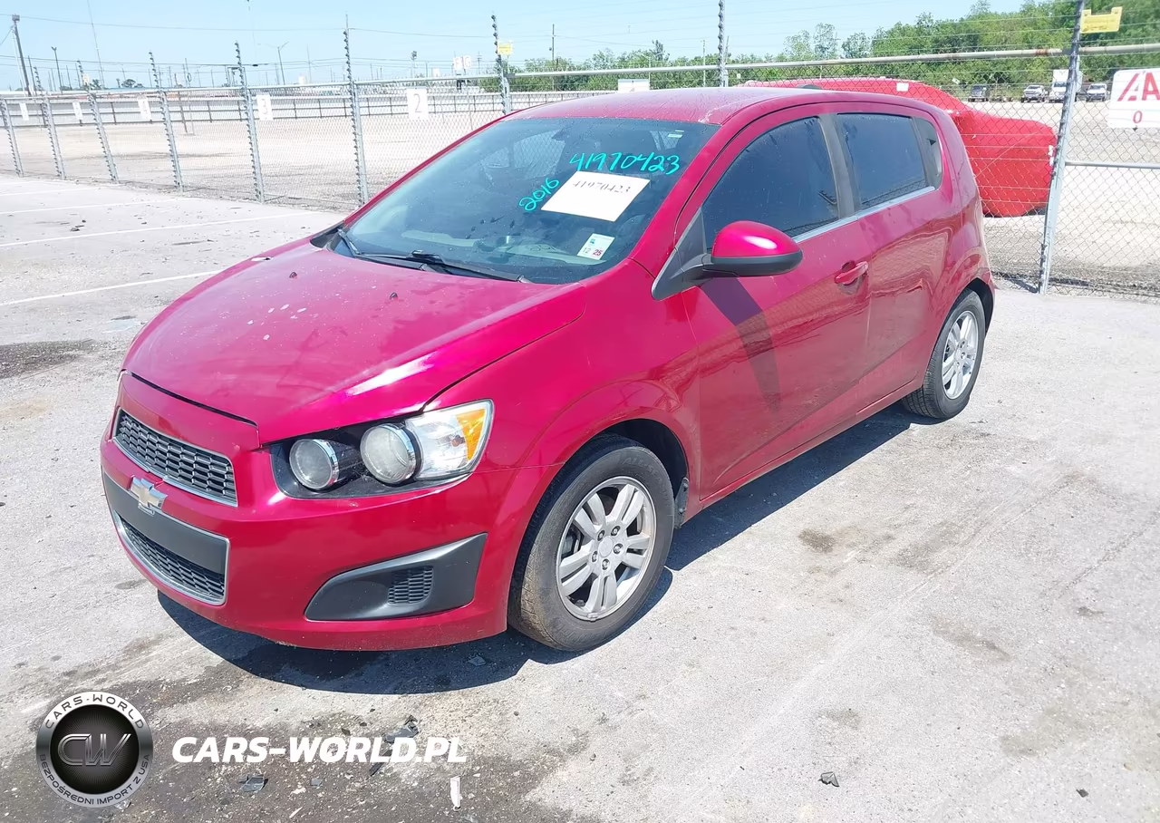 CHEVROLET SONIC VIN:1G1JC6SH7G4127373 - 2