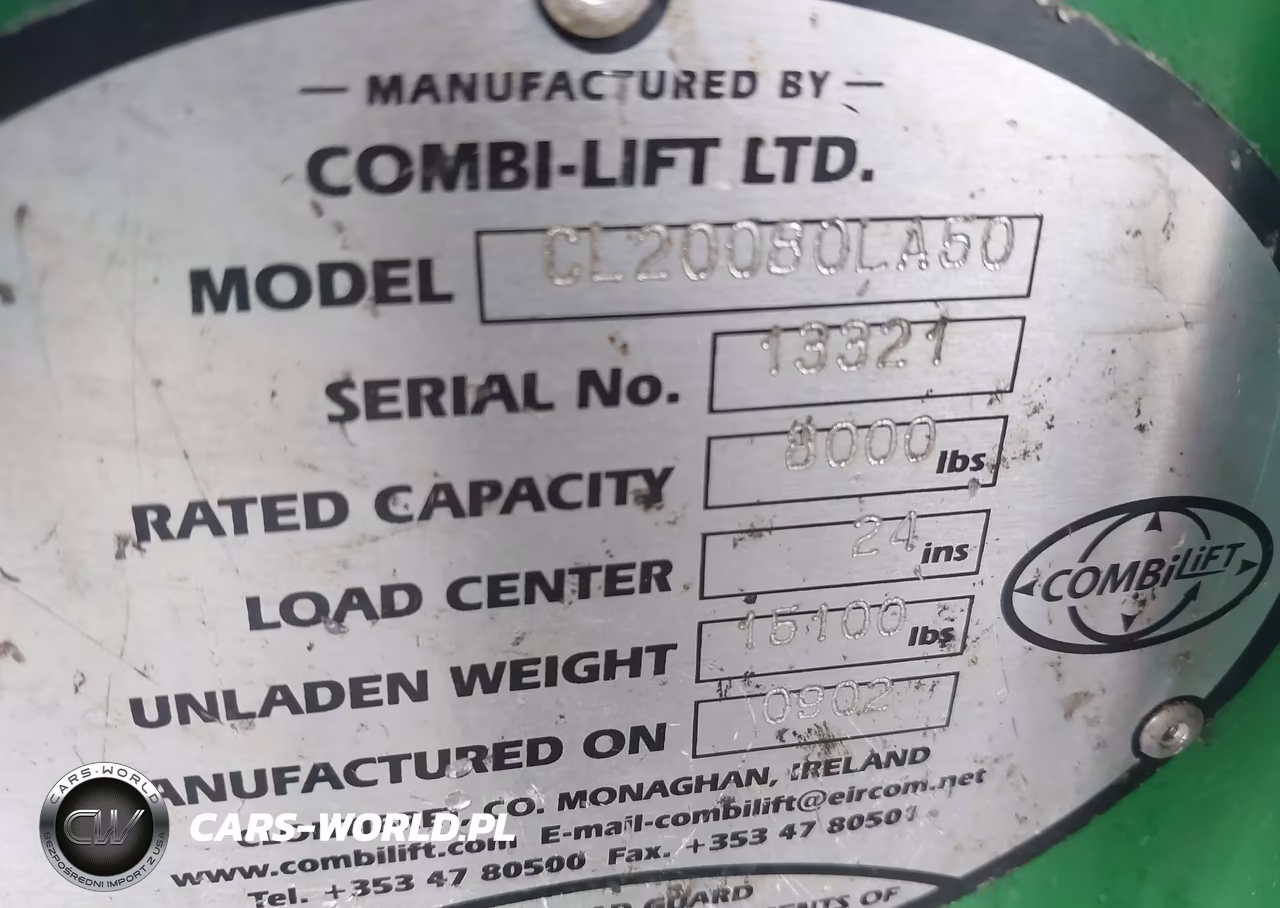 2009 Miscellaneous Combilift C6000 VIN:00000000000013321 - 12