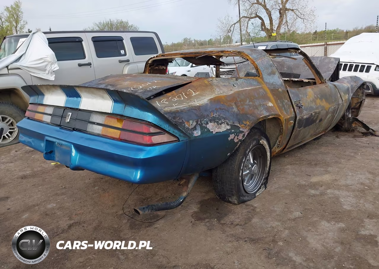 1979 Chevrolet Camaro VIN:1S87G9N577251 - 4