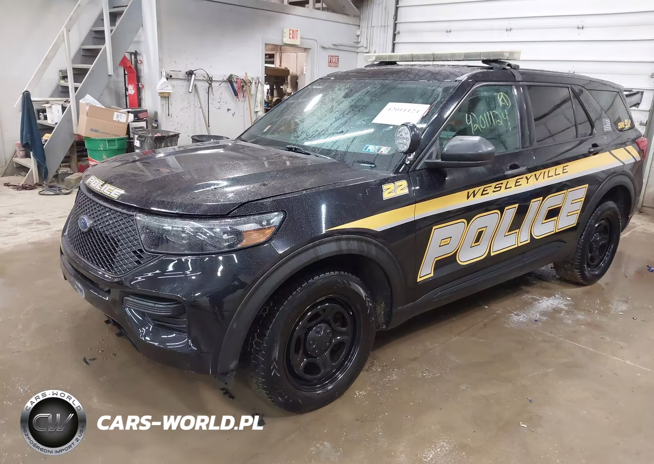 2022 Ford Police Interceptor VIN:1FM5K8AB9NGA00278 - 2