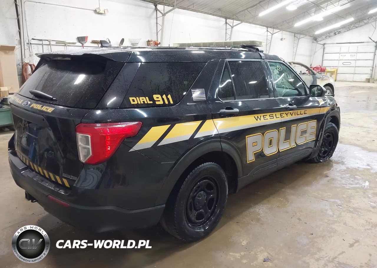 2022 Ford Police Interceptor VIN:1FM5K8AB9NGA00278 - 4