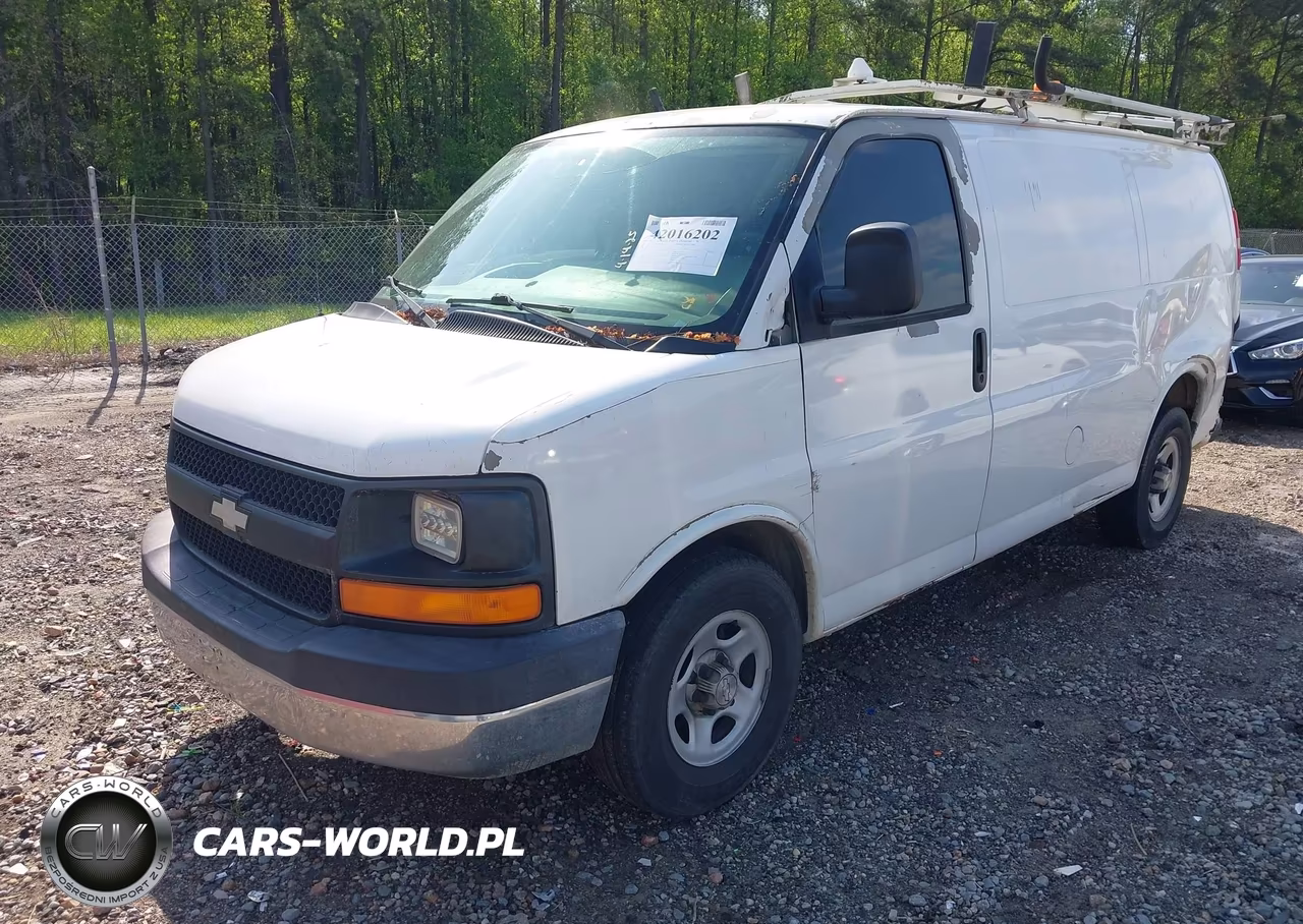 2008 Chevrolet Express Work Van VIN:1GCFG15X581225764 - 2