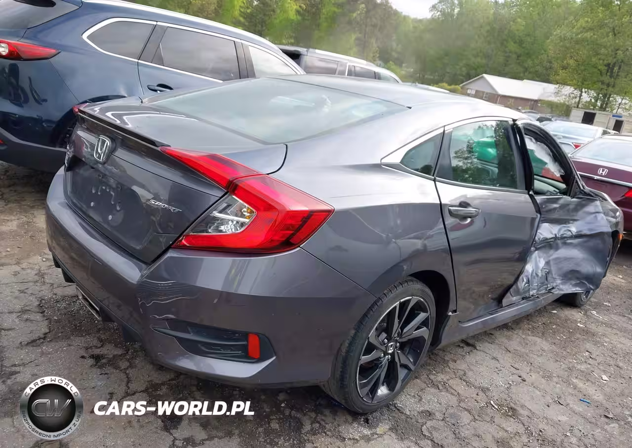 2020 Honda Civic Sport VIN:2HGFC2F83LH514162 - 4